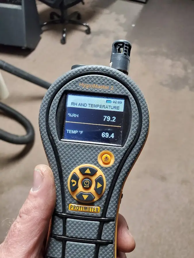 Moisture meter humidity assessment for Fire & Smoke Damage Restoration in Hilo